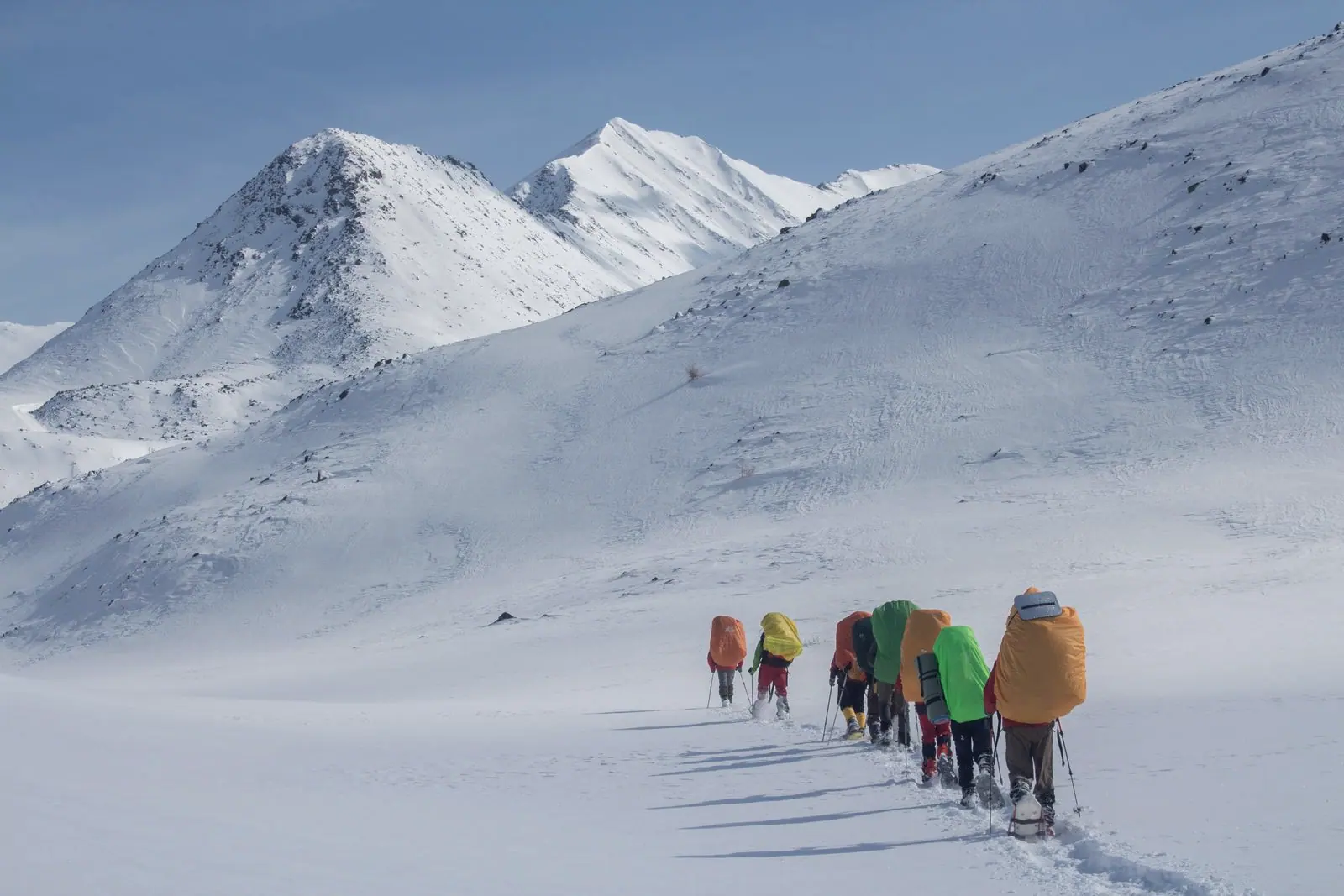 Founders on a mountain expedition